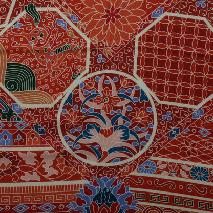 Hermes Cashmere Silk Collections Impériales Scarf 140 Rosepale Corail Bleu 1 of 6