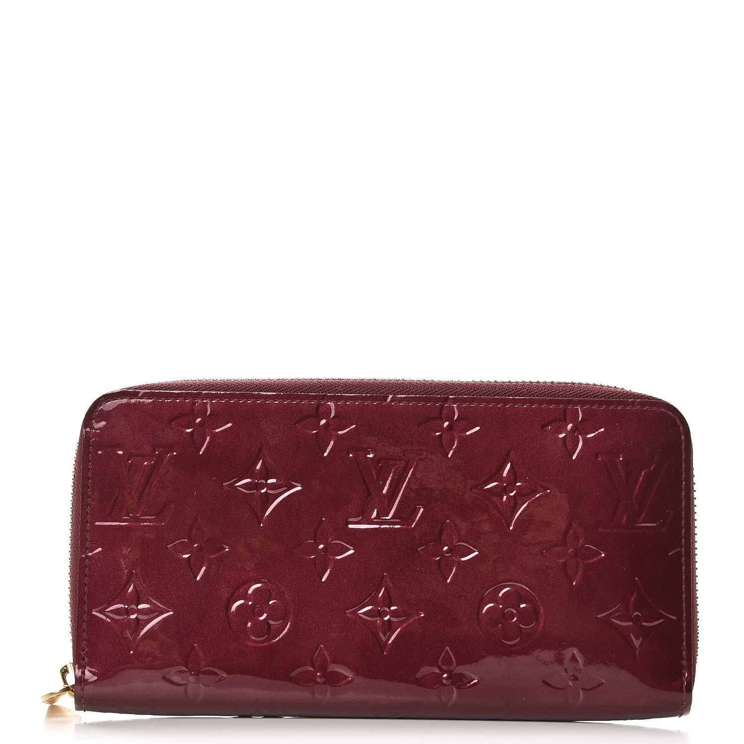 Louis Vuitton Vernis Zippy Wallet Rouge Fauviste 1 of 7