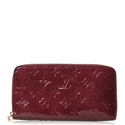 Louis Vuitton Vernis Zippy Wallet Rouge Fauviste 1 of 7