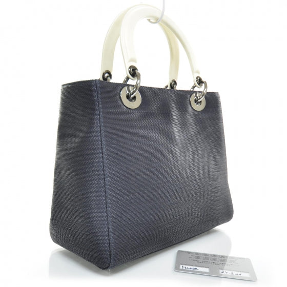 Raffia Straw Woven Lady Dior