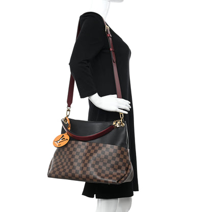 Louis Vuitton Damier Ebene Calfskin Maida Black 2 of 10