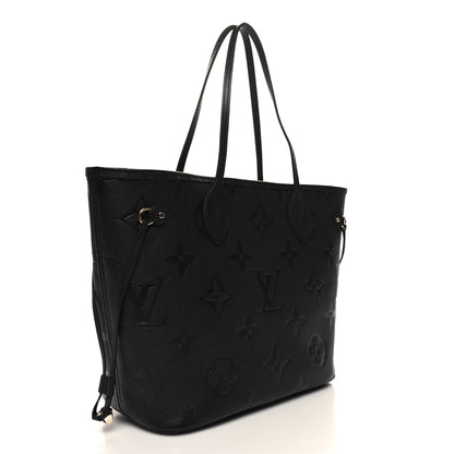 Louis Vuitton Empreinte Monogram Giant Neverfull MM Black 4 of 11