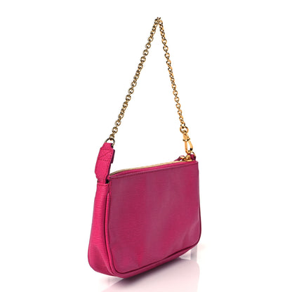 Fendi Vitello Elite Pochette Ciclamino 2 of 10