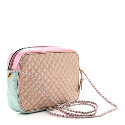Gucci Laminated Nappa Trapuntata Small Zumi Shoulder Bag Rosa 3 of 10