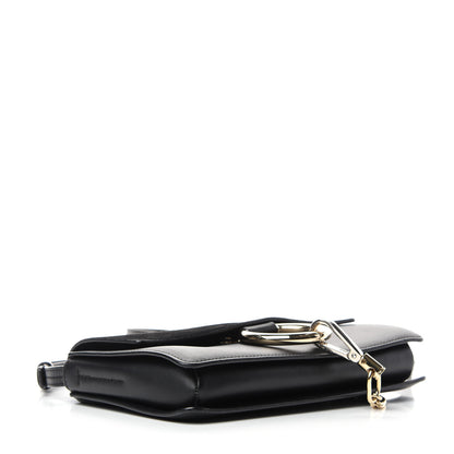 Chloe Suede Calfskin Small Faye Shoulder Bag Black 4 of 10