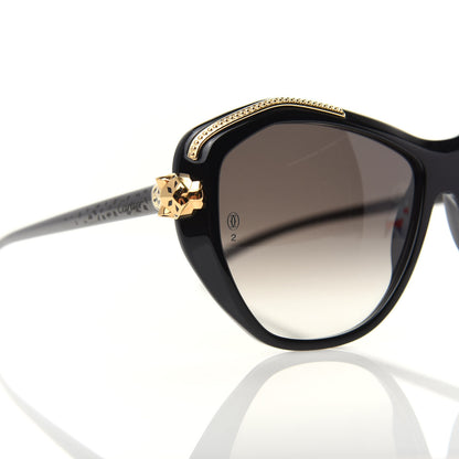 Cartier Panthere Wild De Sunglasses Black 7 of 8