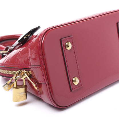 Louis Vuitton Vernis Alma BB Rose Indien 7 of 14