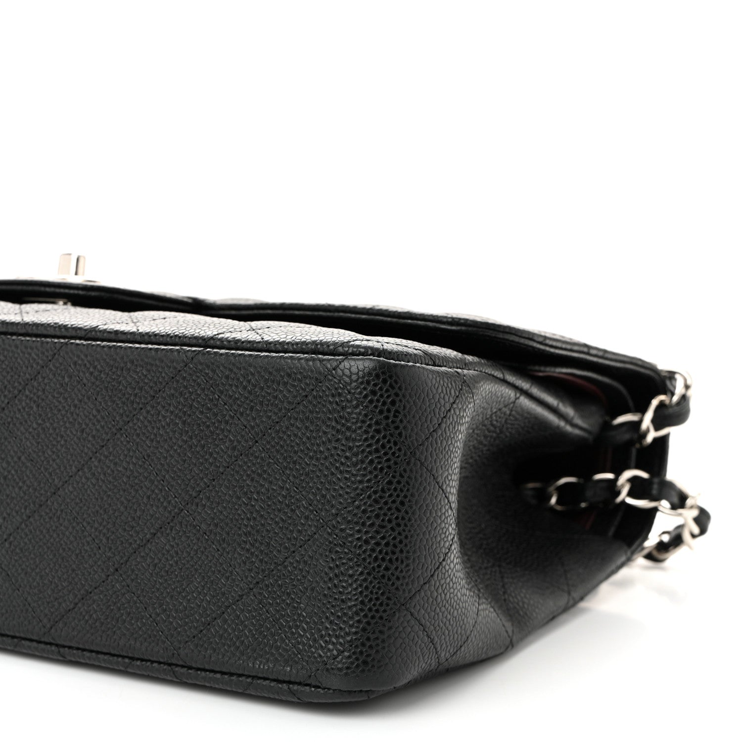 Chanel Caviar Quilted Jumbo Double Flap Black 10 of 10