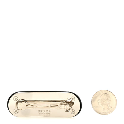 Prada Re-Nylon Hair Clip Black 2 of 3