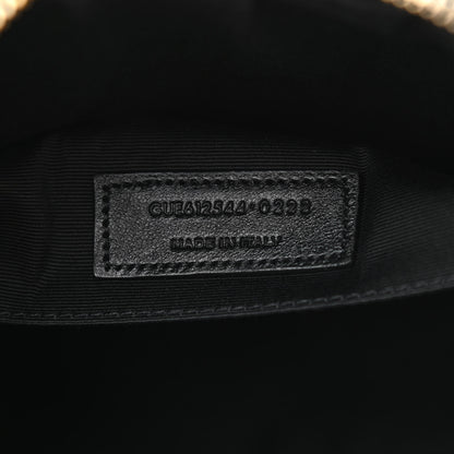 Saint Laurent Calfskin Matelasse Monogram Lou Camera Bag Black 7 of 8