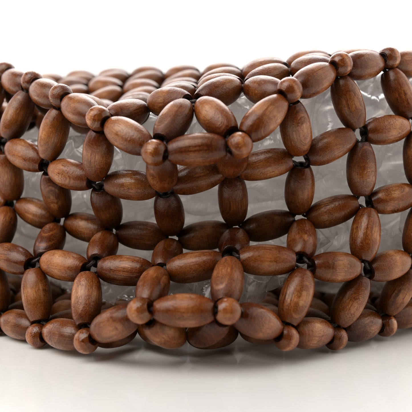 Wood Bead Large Le 5 A 7 Soft Hobo Light Wood