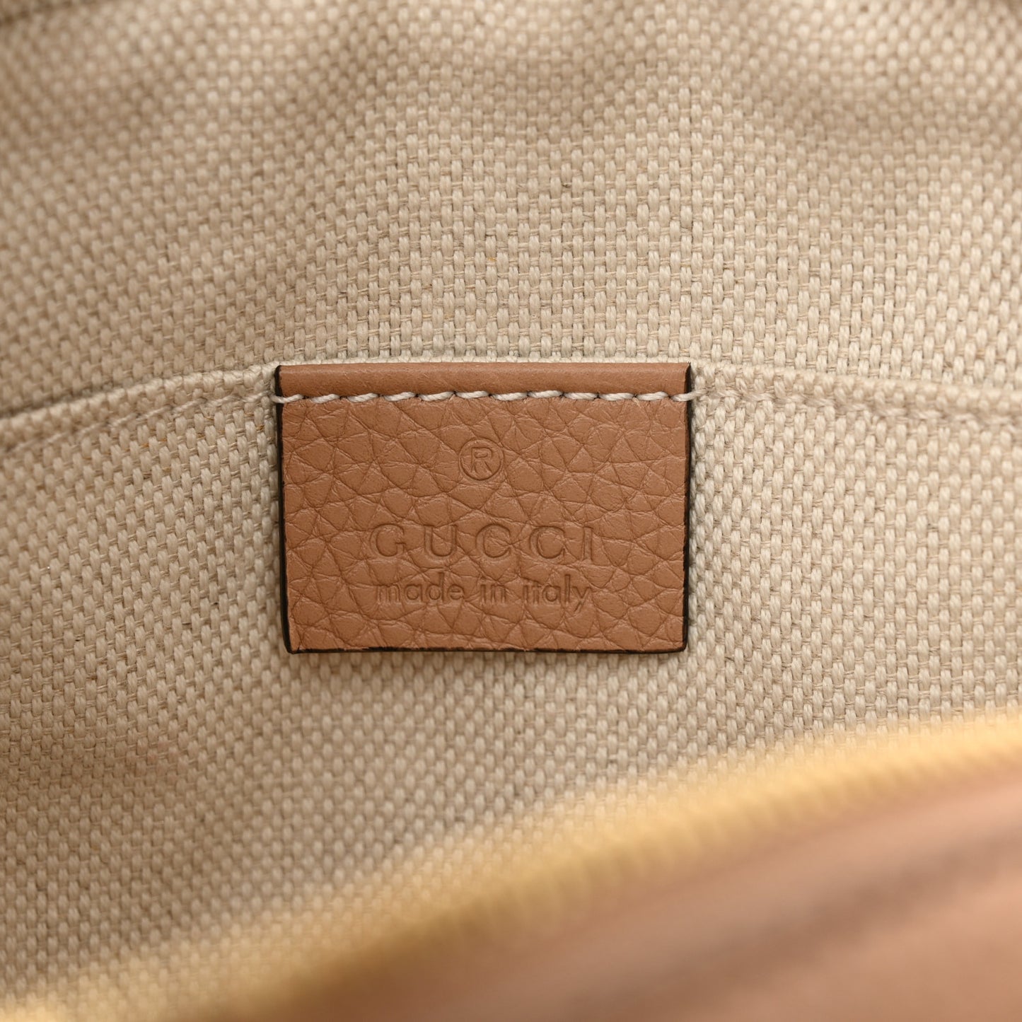 Pebbled Calfskin Small Soho Disco Bag Camelia