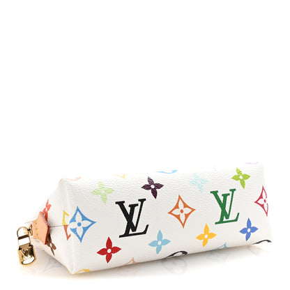 Louis Vuitton LV x TM Monogram Multicolor Cosmetic Pouch PM White 4 of 7