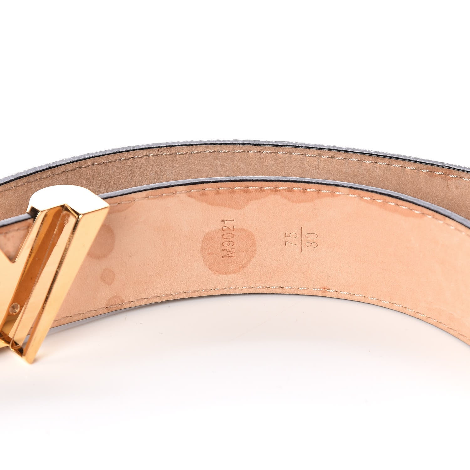 Louis Vuitton Epi Essential V 30 MM Belt 75 30 Black 4 of 8