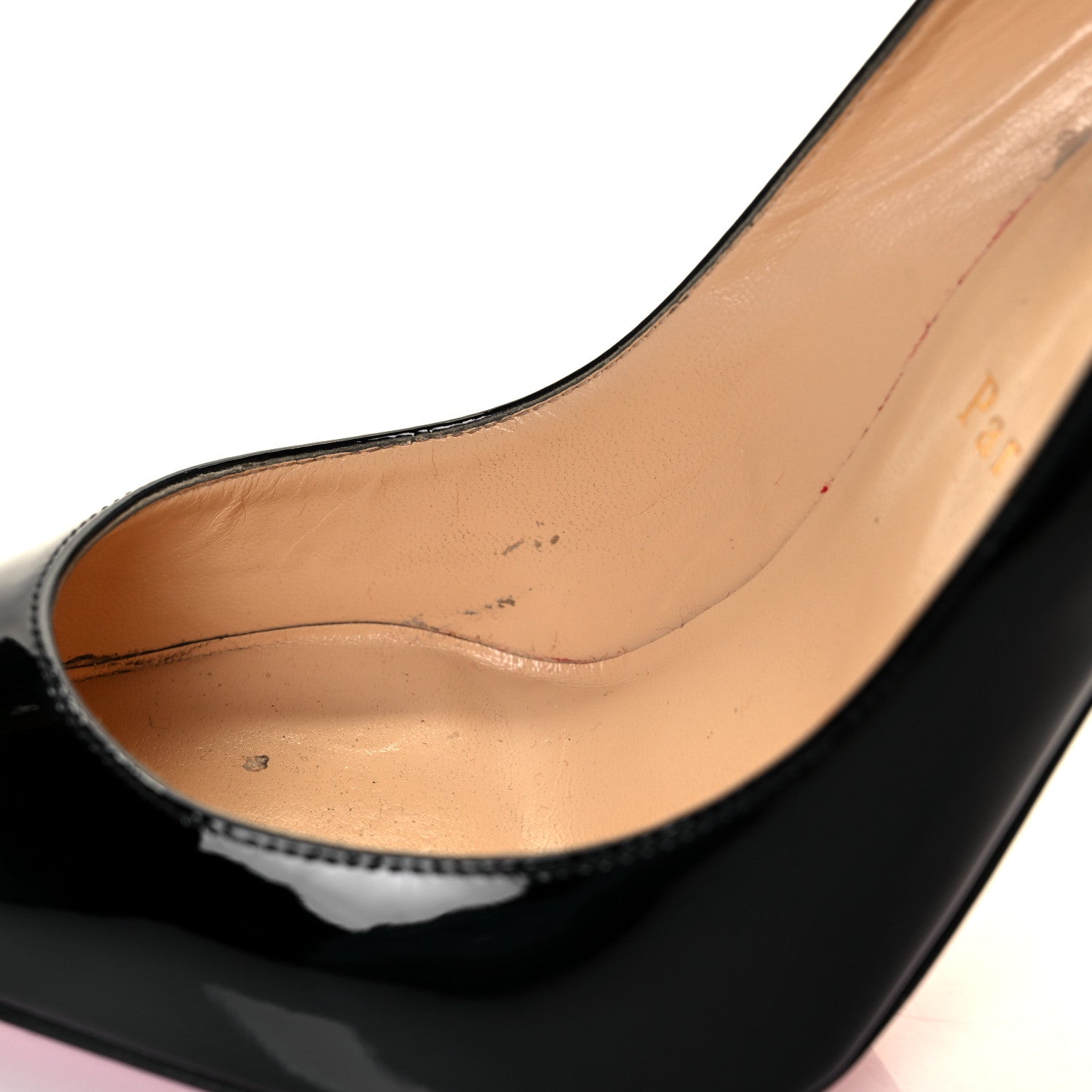 Christian Louboutin Patent Pigalle Follies 100 Pumps 37.5 Black 23 of 30
