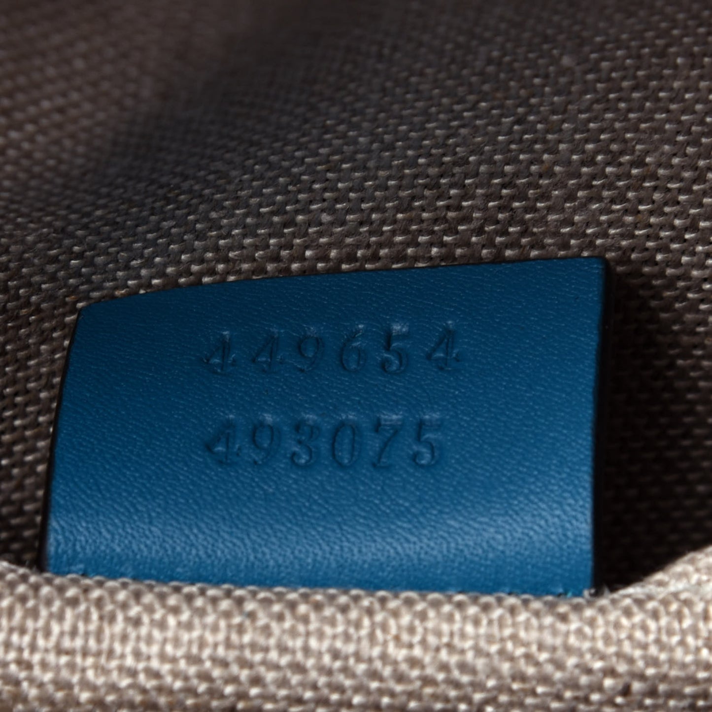 Microguccissima Mini Dome Bag Deep Cobalt