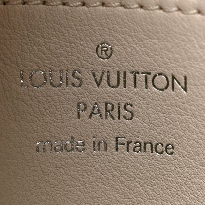 Louis Vuitton Reverse Mahina Carmel Hobo Quartz White 6 of 10