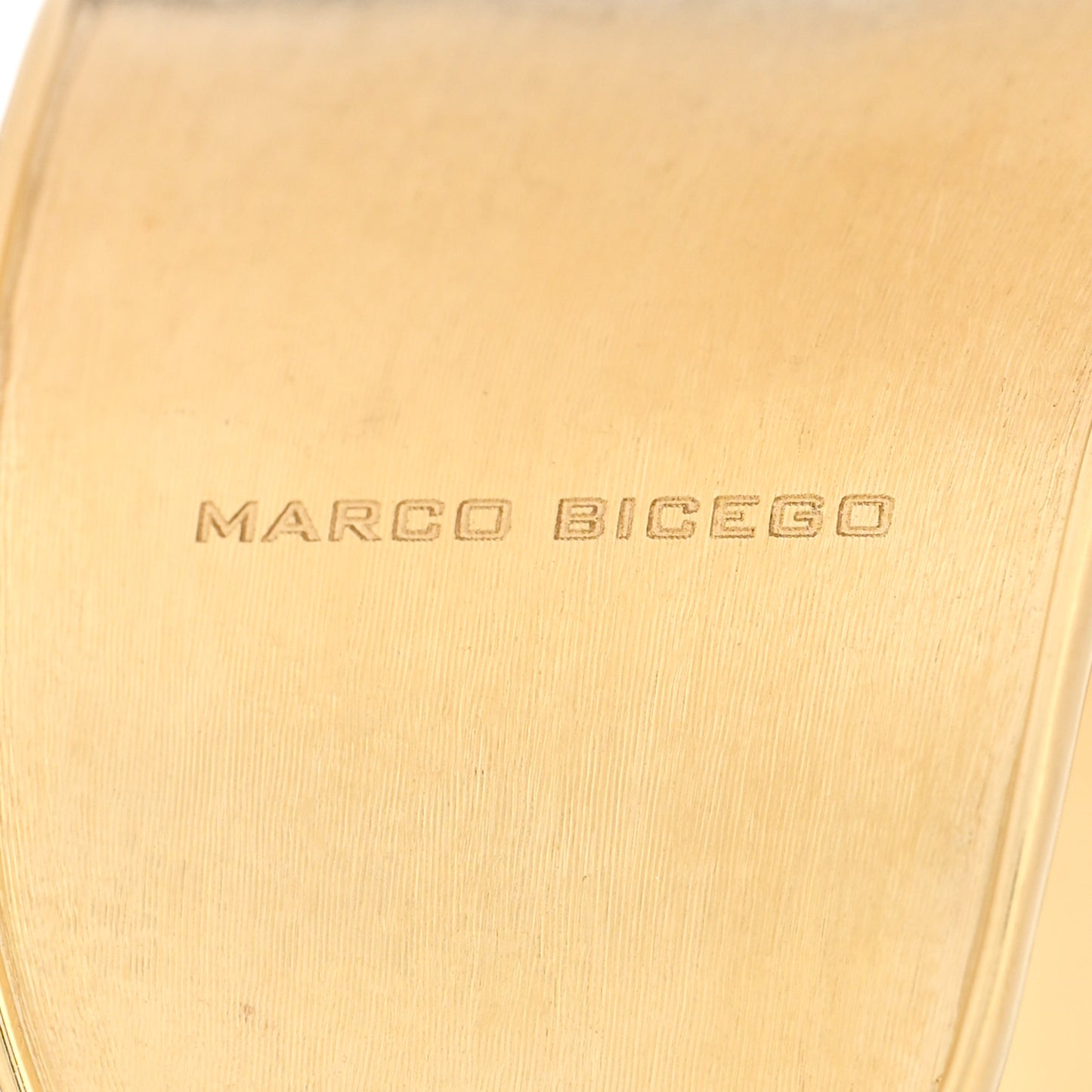 18K Yellow Gold Medium Lunaria Cuff Bracelet