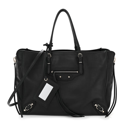 Balenciaga Veau Papier B4 Zip Around Tote Black 1 of 12