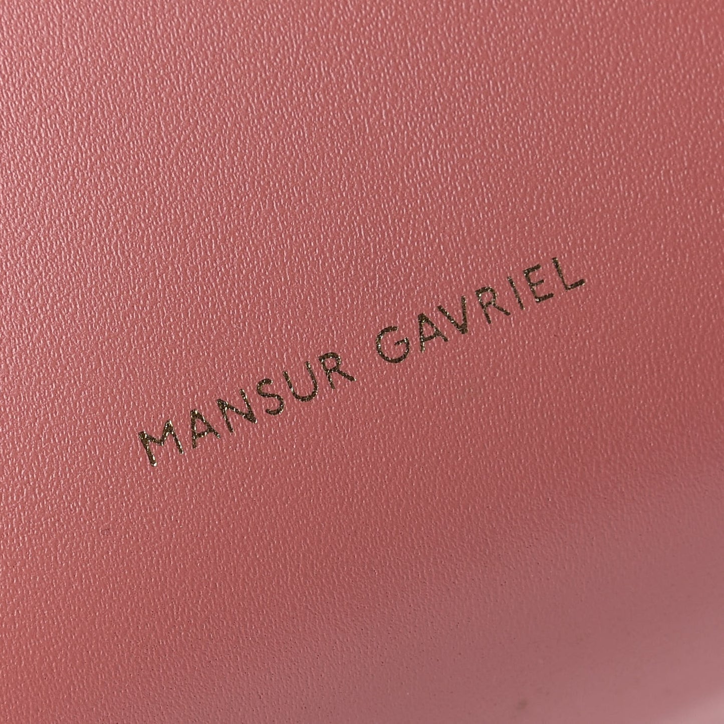 Calfskin Mini Bucket Bag Blush