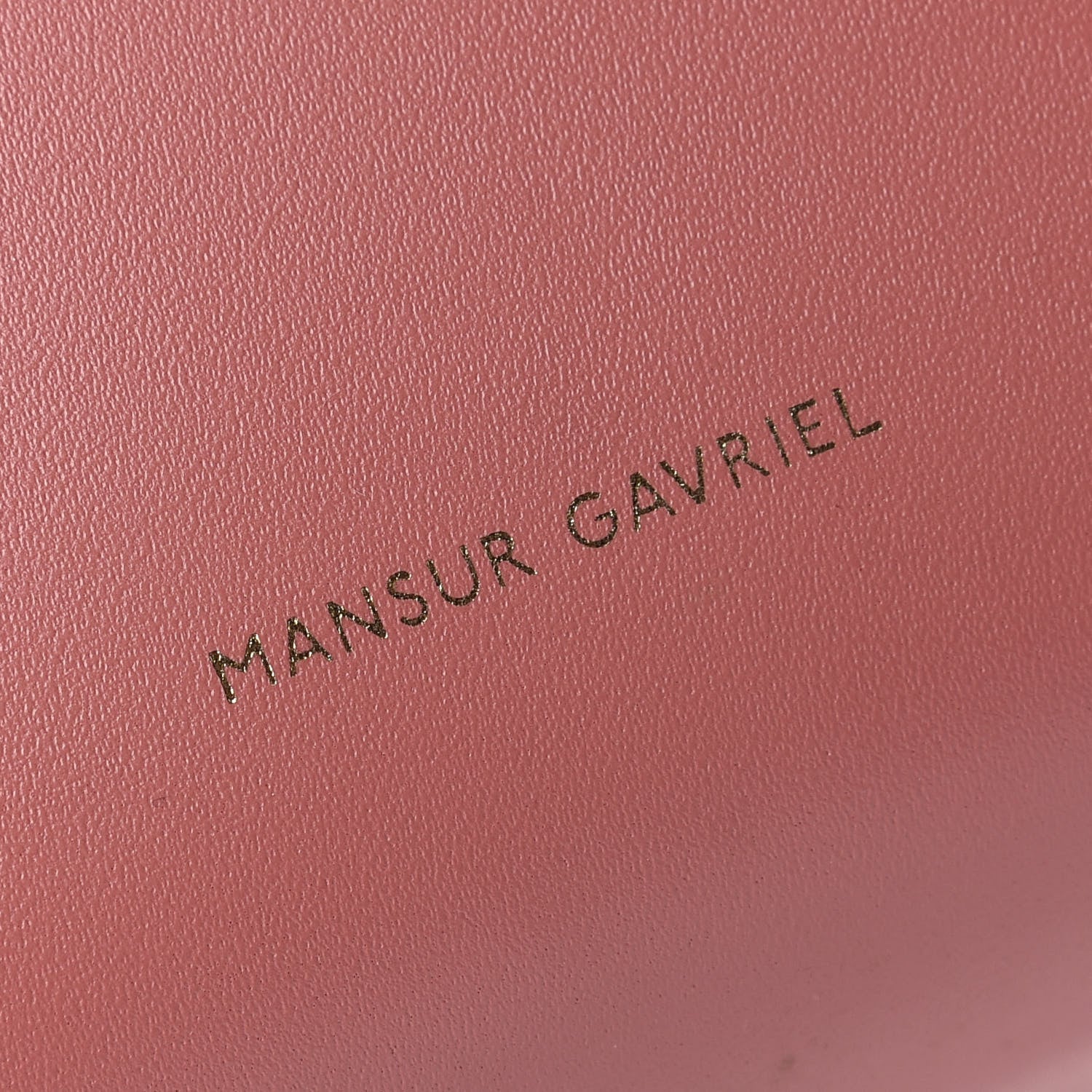 Mansur Gavriel Calfskin Mini Bucket Bag Blush 6 of 10