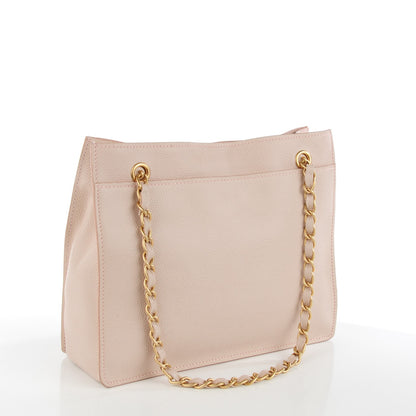 Chanel Caviar Shoulder Bag Light Pink 3 of 7