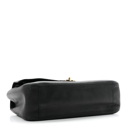 Chanel Grained Calfskin Small Souplissimo Maxi Flap Black 4 of 10