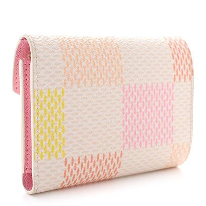 Louis Vuitton Giant Damier Victorine Wallet Peach 3 of 8