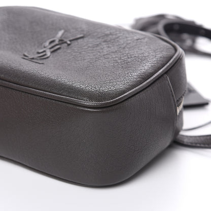 Saint Laurent Lambskin Monogram Lou Belt Bag Asphalt 8 of 9