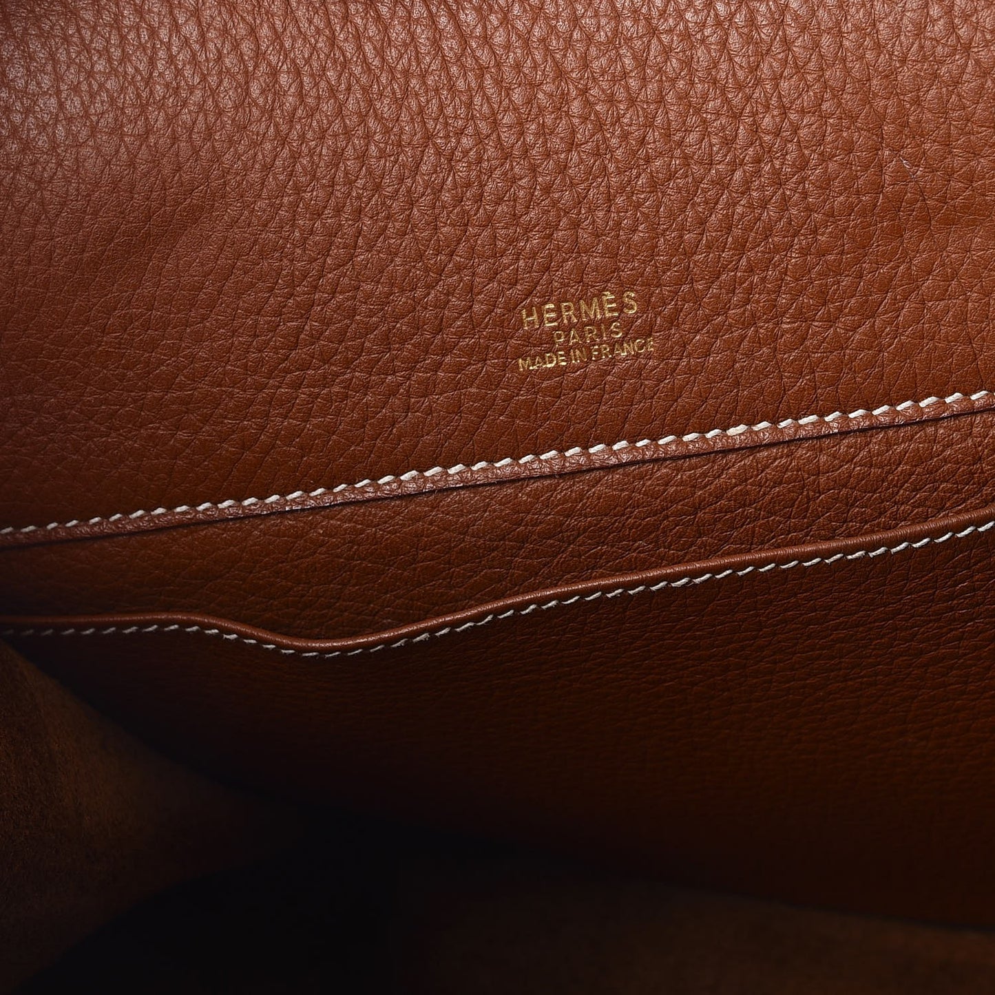 Taurillon Clemence Sherpa Backpack Gold