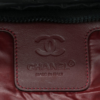 Chanel Nylon Quilted Coco Cocoon Trolley Black 5 of 11