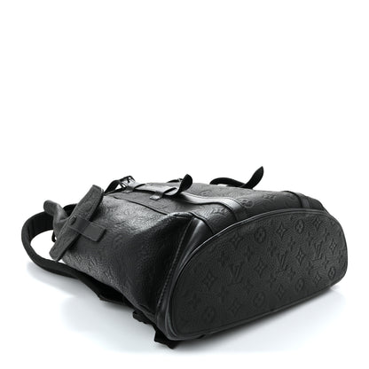 Louis Vuitton Taurillon Monogram Christopher PM Backpack Black 4 of 11