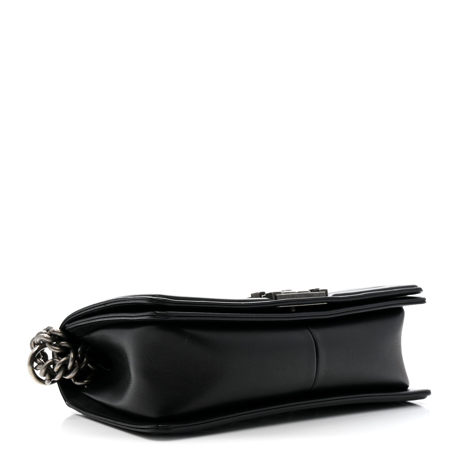 Chanel Lambskin Quilted Medium Boy Flap Black 4 of 13