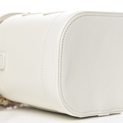 Chanel Lambskin Timeless Vanity Cosmetic Case White 8 of 10