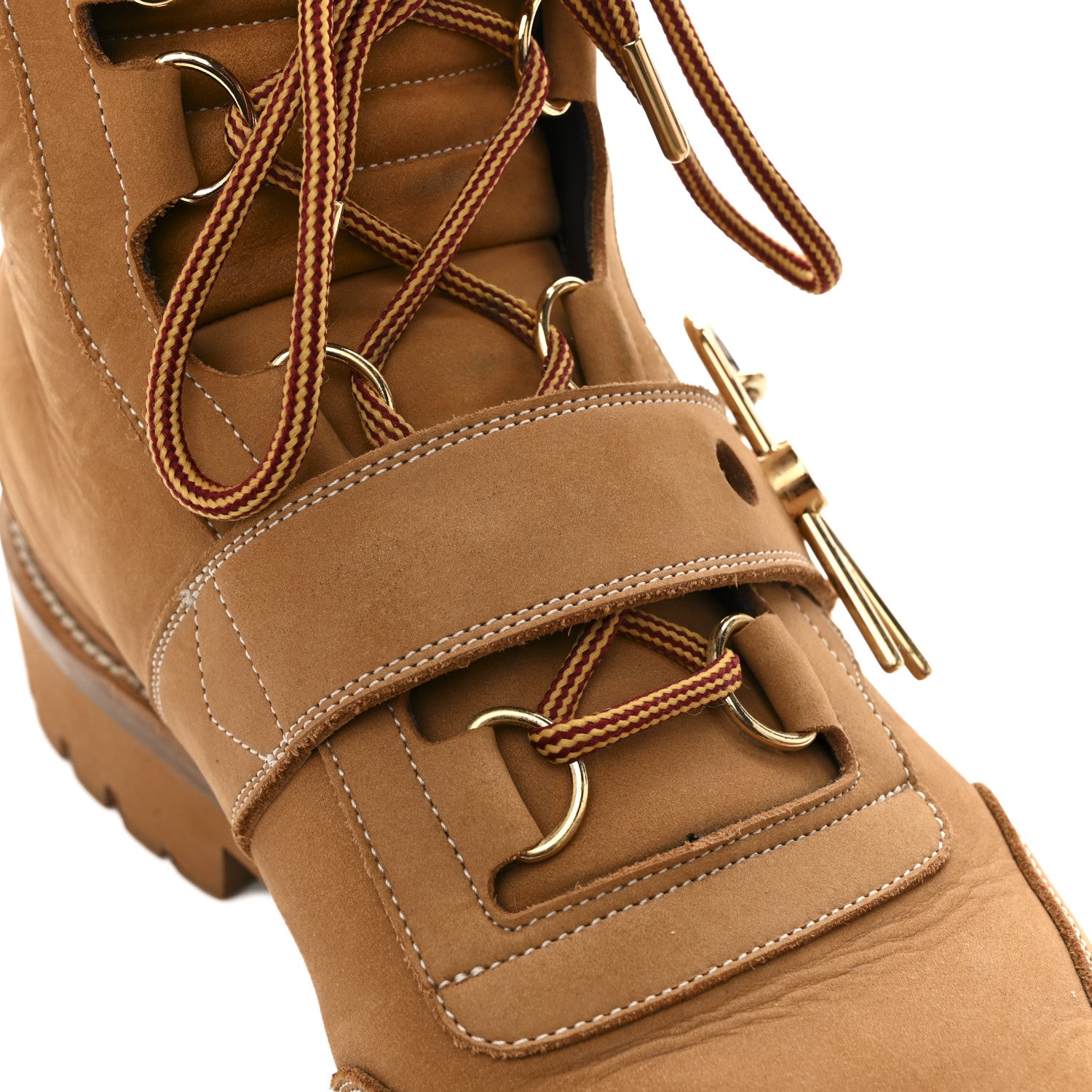 Louis Vuitton Suede Calfskin Monogram Mens Creeper Ankle Boots 9.5