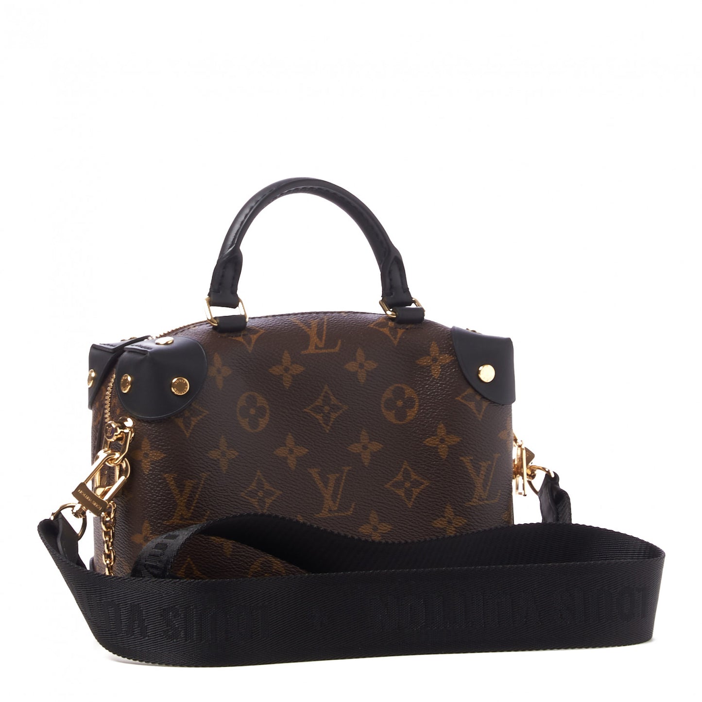 Monogram Petite Malle Souple Black