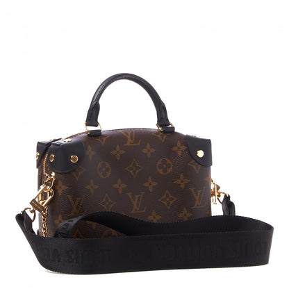 Louis Vuitton Monogram Petite Malle Souple Black 2 of 9