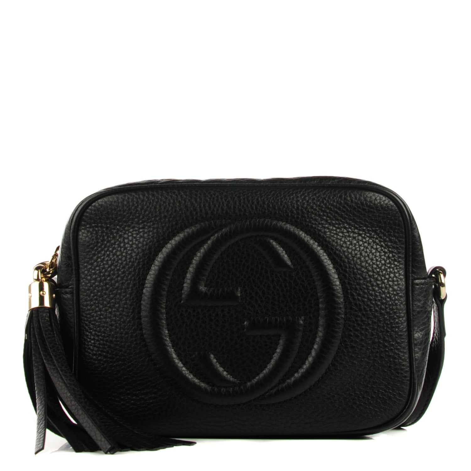 Gucci Pebbled Calfskin Small Soho Disco Bag Black 1 of 6