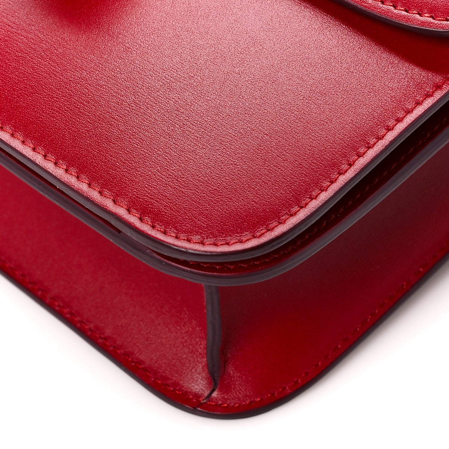 Celine Box Calfskin Teen Classic Box Flap Bag Red 11 of 12