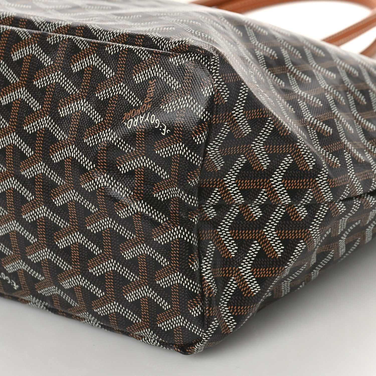 Goyard Goyardine Saint Louis PM Black Gold 7 of 7