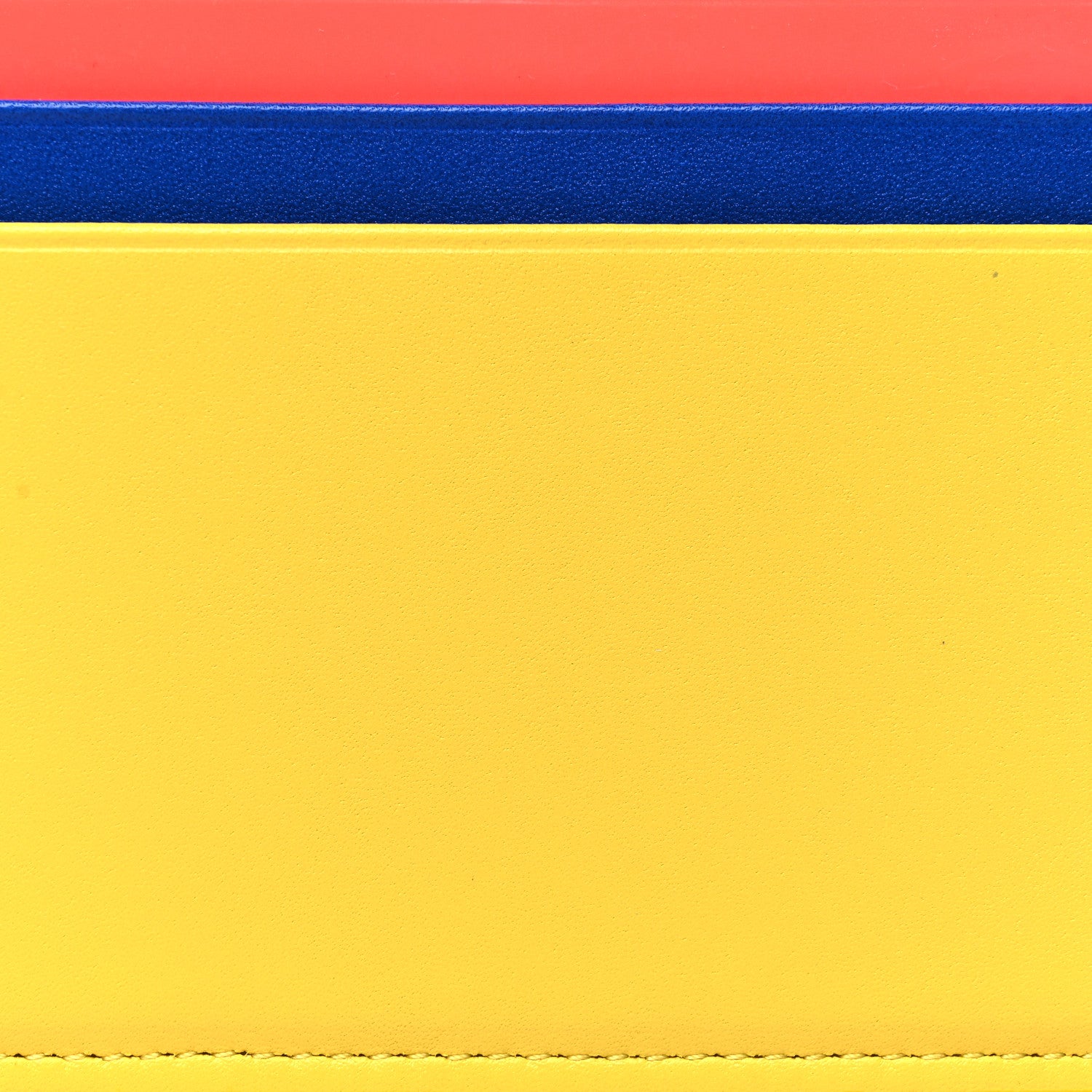 Christian Louboutin Calfskin Kios Card Holder Canari Pink Blue 8 of 9
