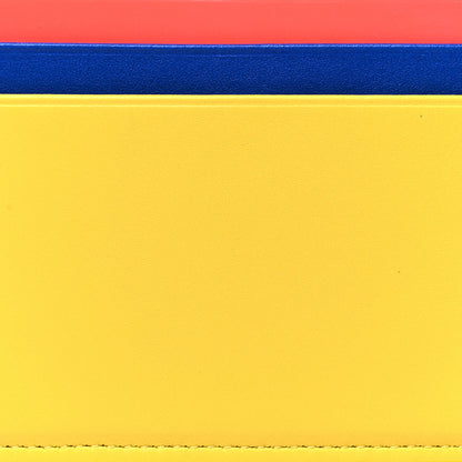 Christian Louboutin Calfskin Kios Card Holder Canari Pink Blue 8 of 9