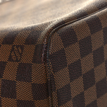 Louis Vuitton Damier Ebene Neo Neverfull MM Rose Ballerine 10 of 12