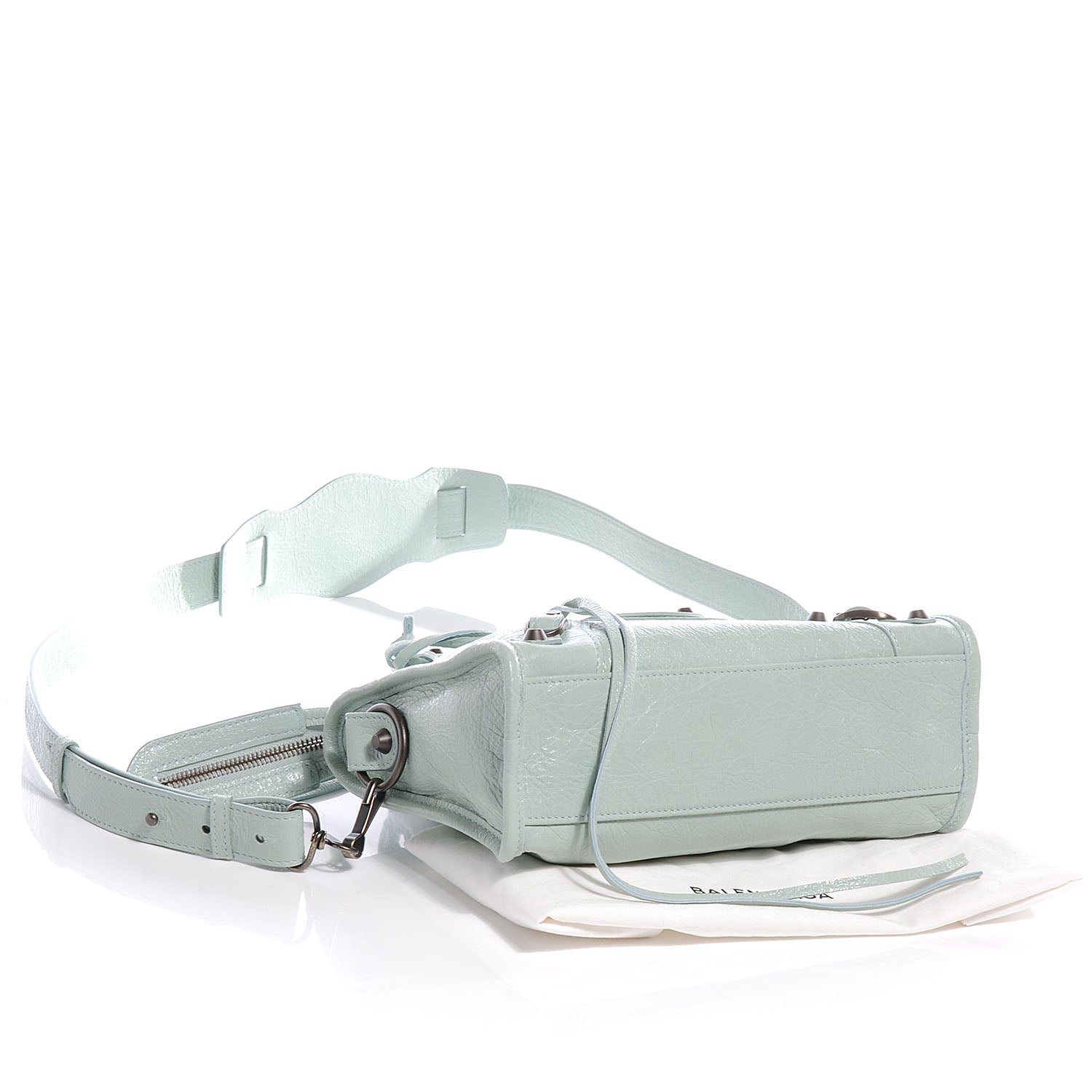Balenciaga Agneau Mini City Vert Jade 4 of 7