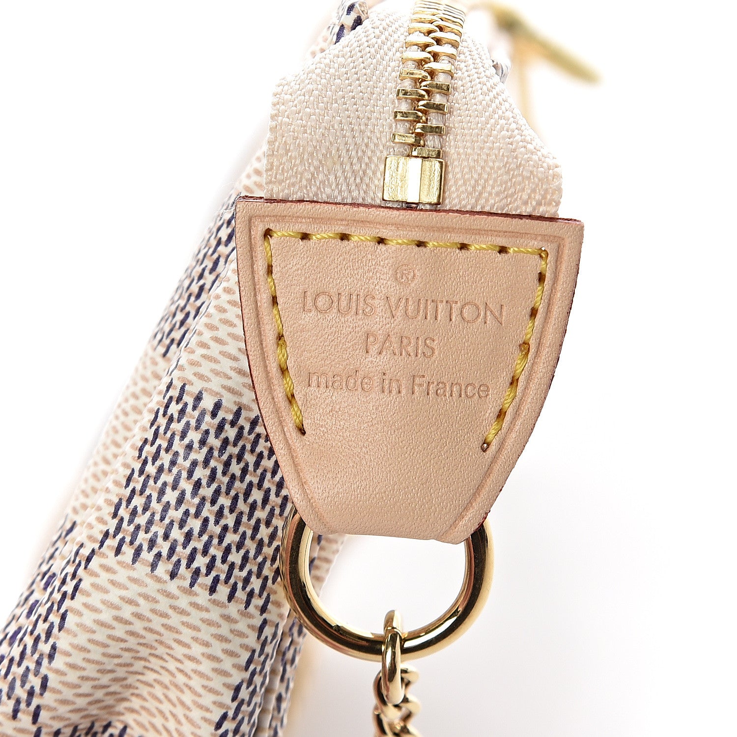 Louis Vuitton Damier Azur Mini Pochette Accessories 4 of 6