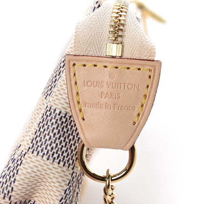 Louis Vuitton Damier Azur Mini Pochette Accessories 4 of 6