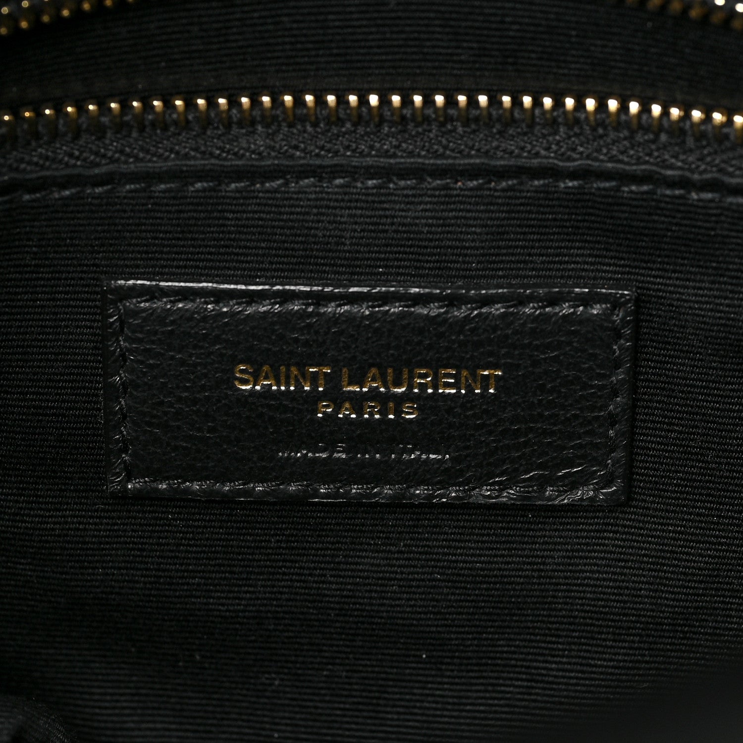 Saint Laurent Lambskin Quilted Small Loulou Puffer Monogram Chain Satchel Black 7 of 10