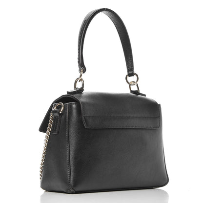 Chloe Calfskin Mini Faye Day Shoulder Bag Black 3 of 9