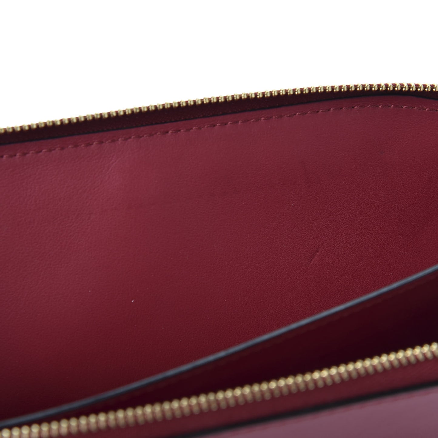 Calfskin Alvington Continental Wallet Peony Rose