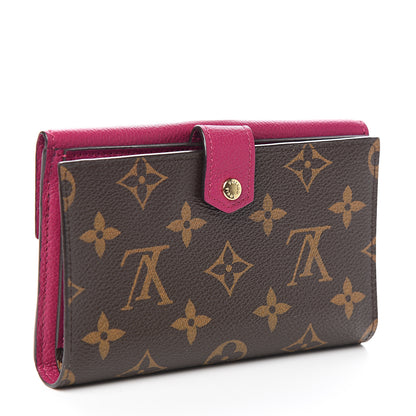 Louis Vuitton Monogram Pallas Compact Wallet Grape 2 of 5